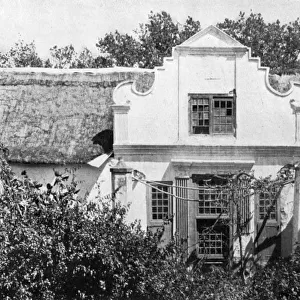 Parel Vallei school house, South Africa, 1931. Artist: A Elliot