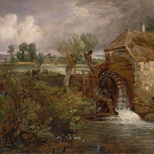 Parham Mill, Gillingham, ca. 1826. Creator: John Constable