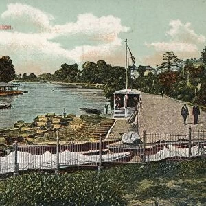 Parkers Ferry, Surbiton, c1907