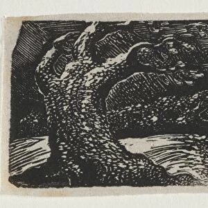 The Pastorals of Virgil, Eclogue I: The Blasted Tree, 1821. Creator: William Blake (British