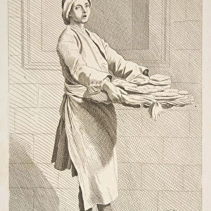 Pastry Seller, 1738. Creator: Caylus, Anne-Claude-Philippe de