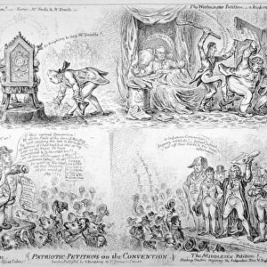 Patriotic-Petitions on the Convention, 1808. Artist: James Gillray