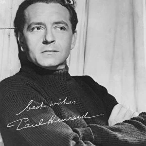 Paul Henreid (1908-1992), Austrian-born American actor and director, c1940s