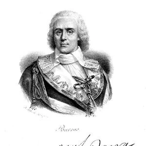 Paul Jean Francois Nicolas, Comte de Barras (1755-1829), French revolutionary