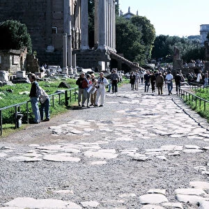 Paved Roman street