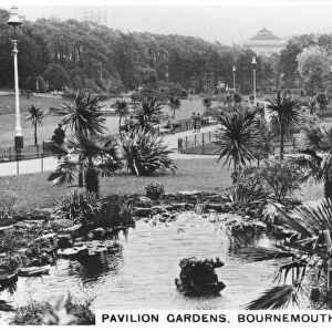 Pavilion Gardens, Bournemouth, Dorset, 1937