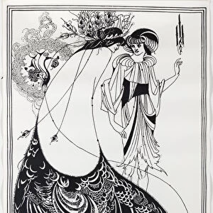 The Peacock Skirt. Illustration for Salome by Oscar Wilde, 1894