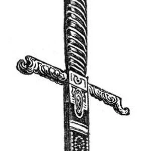 The Pearl Sword, 1844. Creator: Unknown