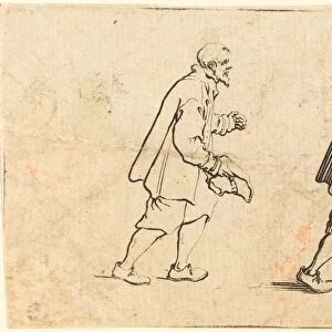 Peasant with Hat in Hand, c. 1622. Creator: Jacques Callot
