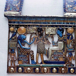 Pectoral jewel from the tomb of Tutankhamun, Ancient Egyptian, c1325 BC