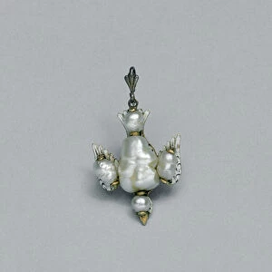 Pendant Shaped as a Dove, France, 17th century. Creator: Unknown