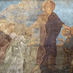 The Pentecost. Artist: Ancient Russian frescos