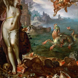 Perseus Freeing Andromeda. Artist: Wtewael, Joachim (1566-1638)