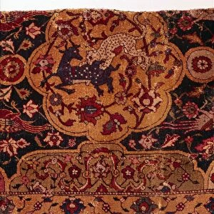 Detail of Persian Emperor Carpet, 16th century