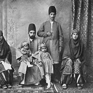 A Persian Parsi family, 1902