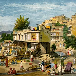 Peshawar, Pakistan, 1857. Artist: William Carpenter