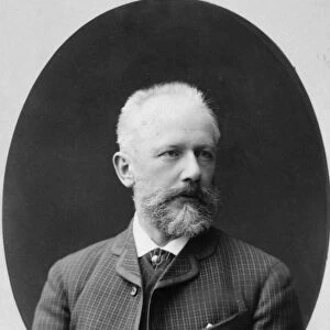 Peter Tchaikovsky, Russian composer, 1880s. Artist: Konstantin Schapiro