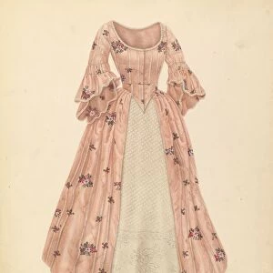 Petticoat Dress, c. 1941. Creator: Gertrude Lemberg