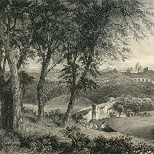Philadelphia from Belmont, (West Park), 1874. Creator: Robert Hinshelwood