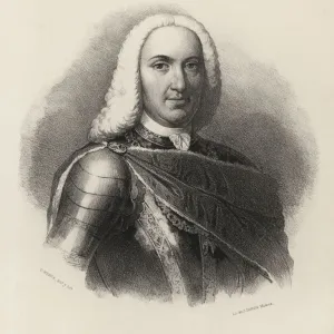 Philip V (1683-1746), called the Animoso, King of Spain from 1700-1746, engraving 1870