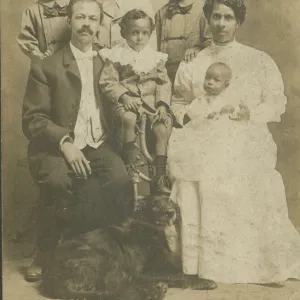 Photograph of Senator Henry Hall Falkener and family, ca. 1906. Creator: Unknown