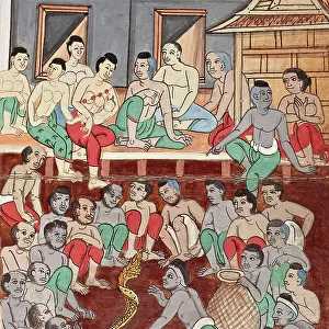 Phra Malai Manuscript (image 9 of 21), between c1860 and c1880. Creator: Unknown