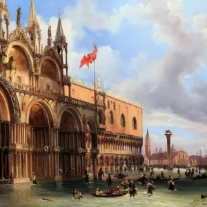 The Piazza San Marco by high water