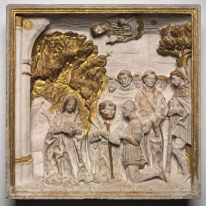 Pier Francesco Visconti, Court of Saliceto, Adoring the Christ Child, shortly after 1484