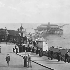 The Pier, Southend-on-Sea, c1896. Artist: Poulton & Co