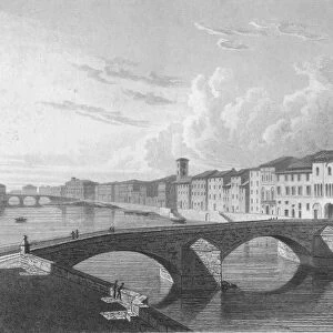 Pisa, 1818. Artist: Charles Theodosius Heath