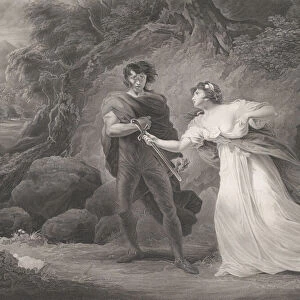 Pisanio and Imogen (Shakespeare, Cymbeline, Act 3, Scene 4)