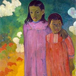 Piti Tiena, (Two Sisters), 1892. Artist: Paul Gauguin