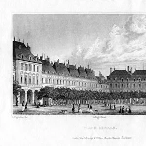 Place Royal, Paris, 1830. Artist: MJ Starling