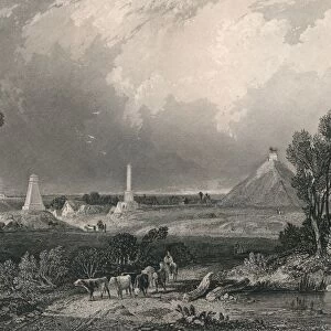 Plains of Waterloo, mid 19th century. Creator: Robert Brandard