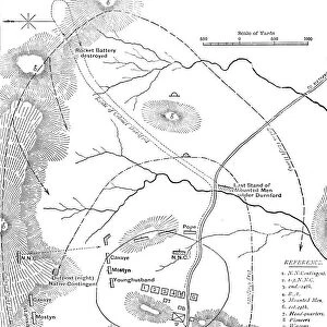 Plan of the Battle of Isandhlwana, (Jan. 22, 1879), c1880