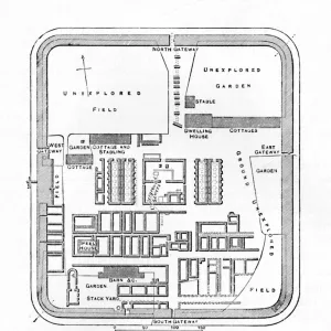 Plan of Bremenium, 1902