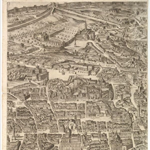 Plan of the City of Rome. Part 3 with the Santa Maria Maggiore