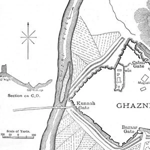 Plan of Ghazni, (1880), c1880