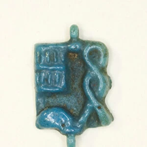 Plaque Amulet with the Name of the God Ptah, Egypt, Third Intermediate Period