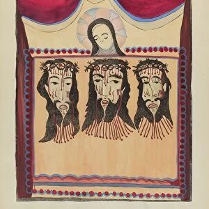 Plate 20 (Variant): Saint Veronica: From Portfolio "Spanish Colonial Designs of New Mexico", 1935 / 19 Creator: Unknown