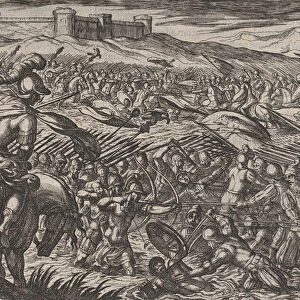 Plate 29: Civilis Floods the Land by Defensively Breaking the Dikes