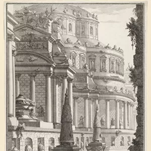 Plate 3: Ancient mausoleum erected for the ashes of a Roman emperor