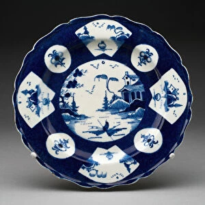 Plate, Bow, 1755 / 65. Creator: Bow Porcelain Factory