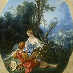 Pleasures of the Country, 1743. Creator: Boucher, François (1703-1770)