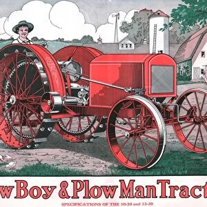 PlowBoy & PlowMan Tractors, c1916