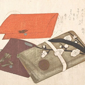 Pocket-Books, 19th century. Creator: Kubo Shunman