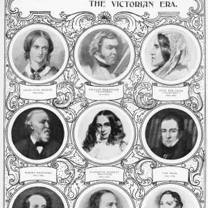 Poets and Novelists of the Victorian Era, late 19th century