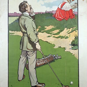 Political poster for The Budget League, British, 1910