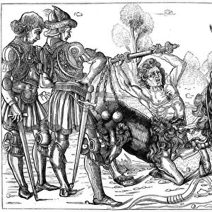 Pollaiuolos Combat of Centaurs, 1882