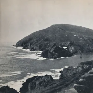 Polperro - The Inlet and the Village, 1895